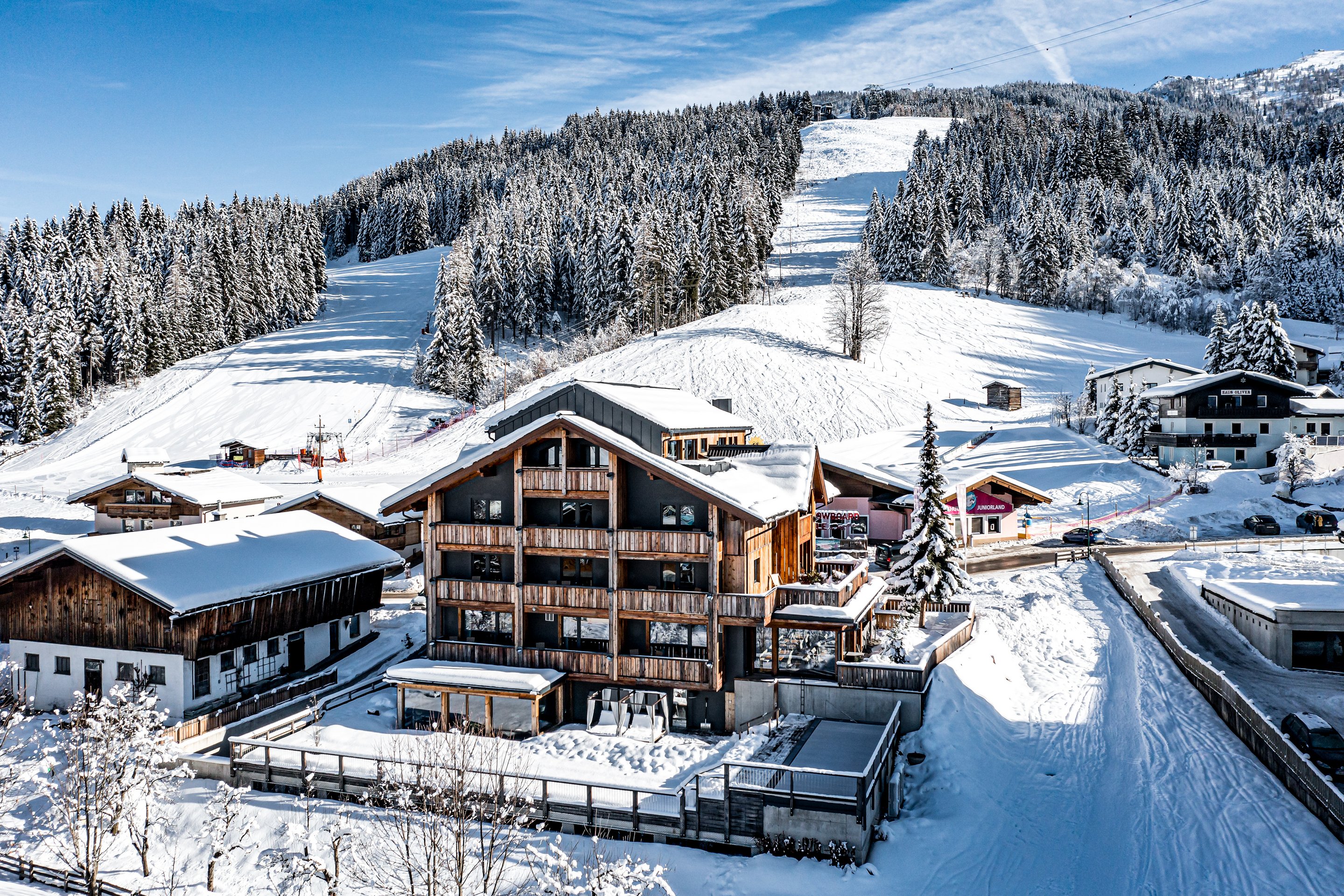 hotel wagrain - sensum suites urlauben am kirchboden