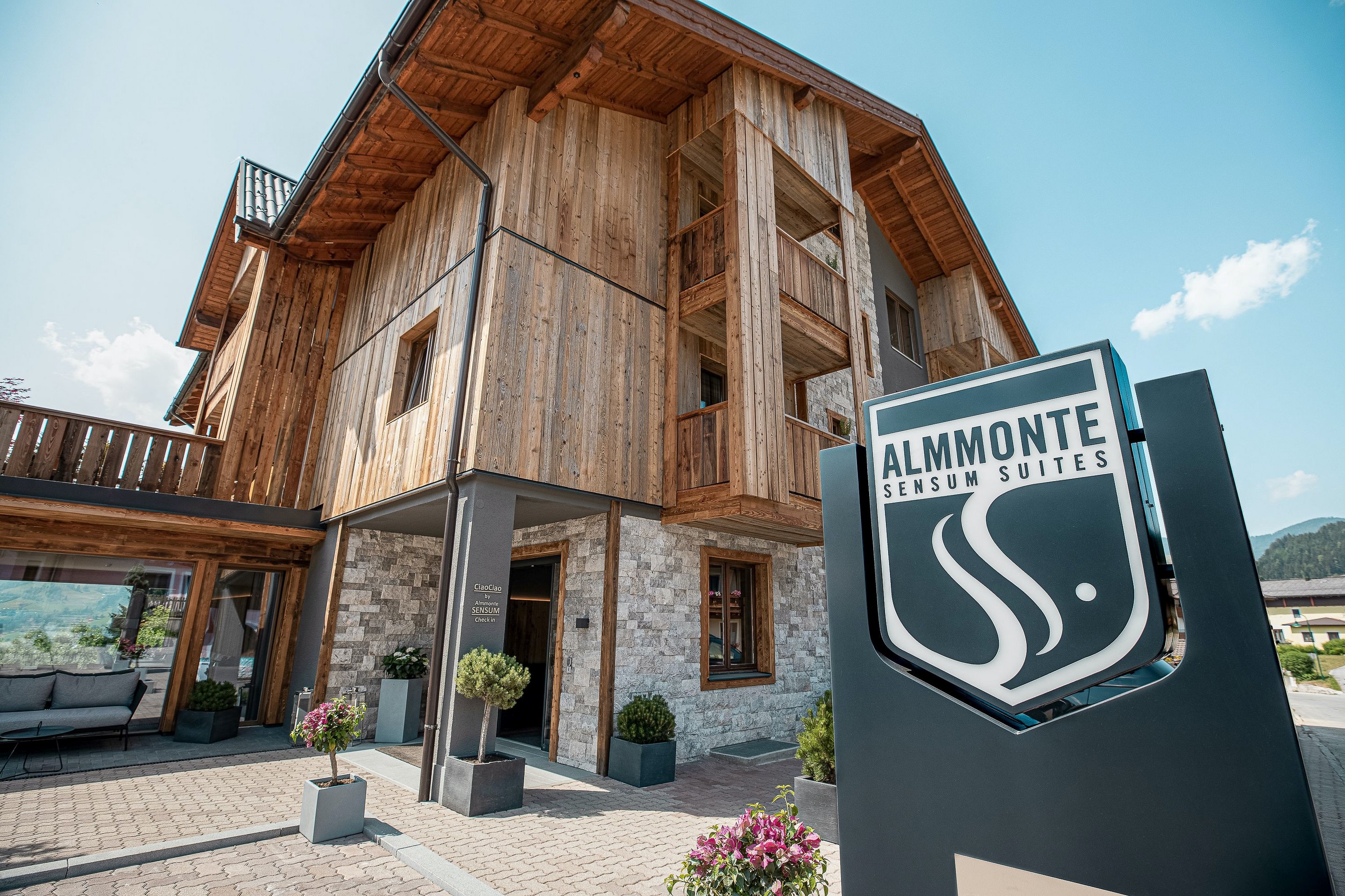sensum suites mit ruhiger Lage im sommer