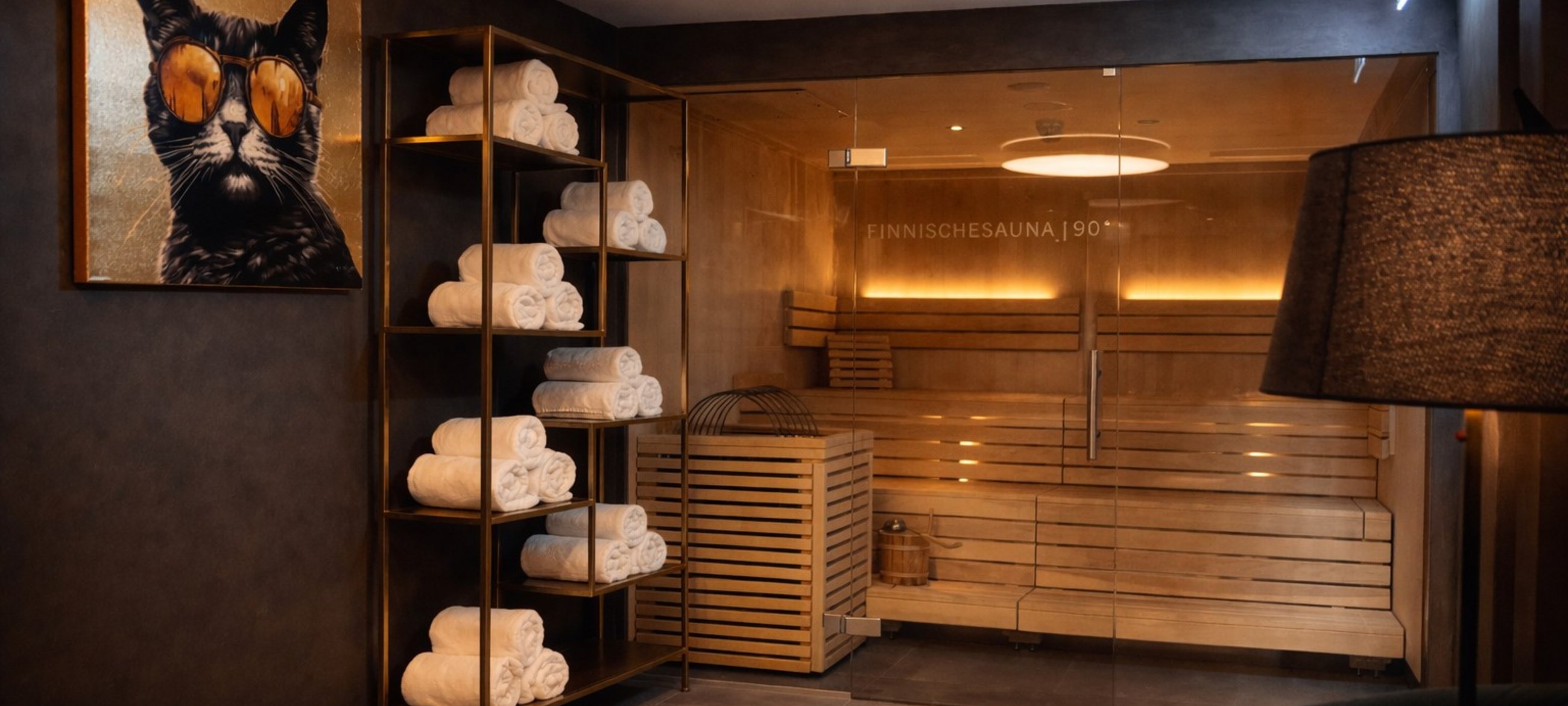 Finnische Sauna im adults only Bereich in hotel Wagrain 