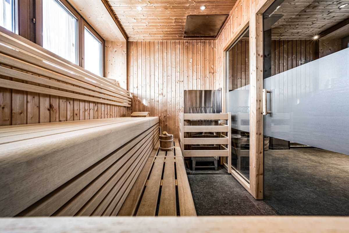 sauna im spa bereich
